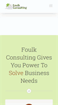 Mobile Screenshot of foulkconsulting.com
